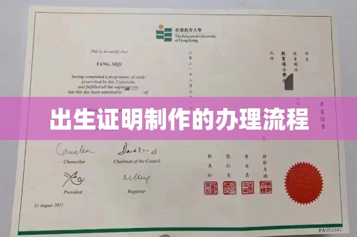 老边出生证明制作的办理流程